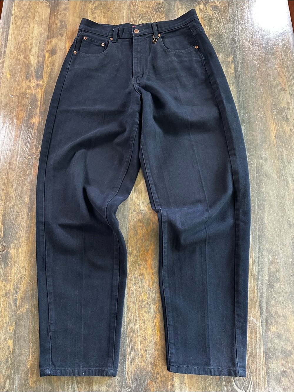 Vintage Buffalo Jeans Women 32 Limited Series High Rise made in Hong Kong Baggy